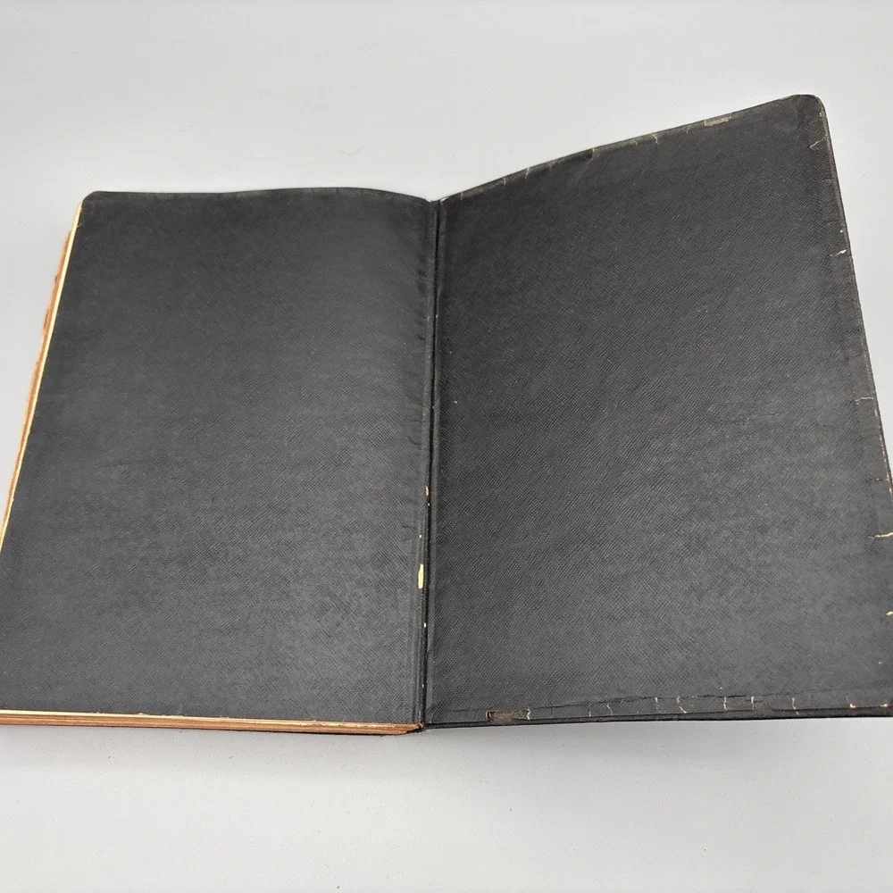 ANTIQUE GERMAN HYMNAL BOOK  1894 Black cover Religious‎ Vintage RARE